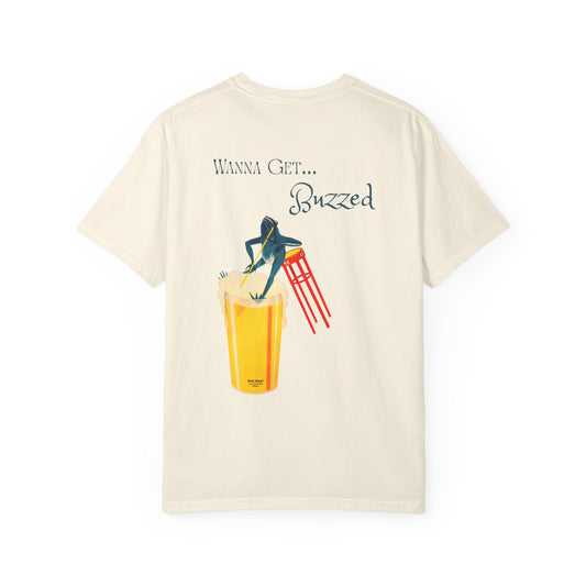 Beer T-Shirt - "Wanna Get... Buzzed" Graphic Tee