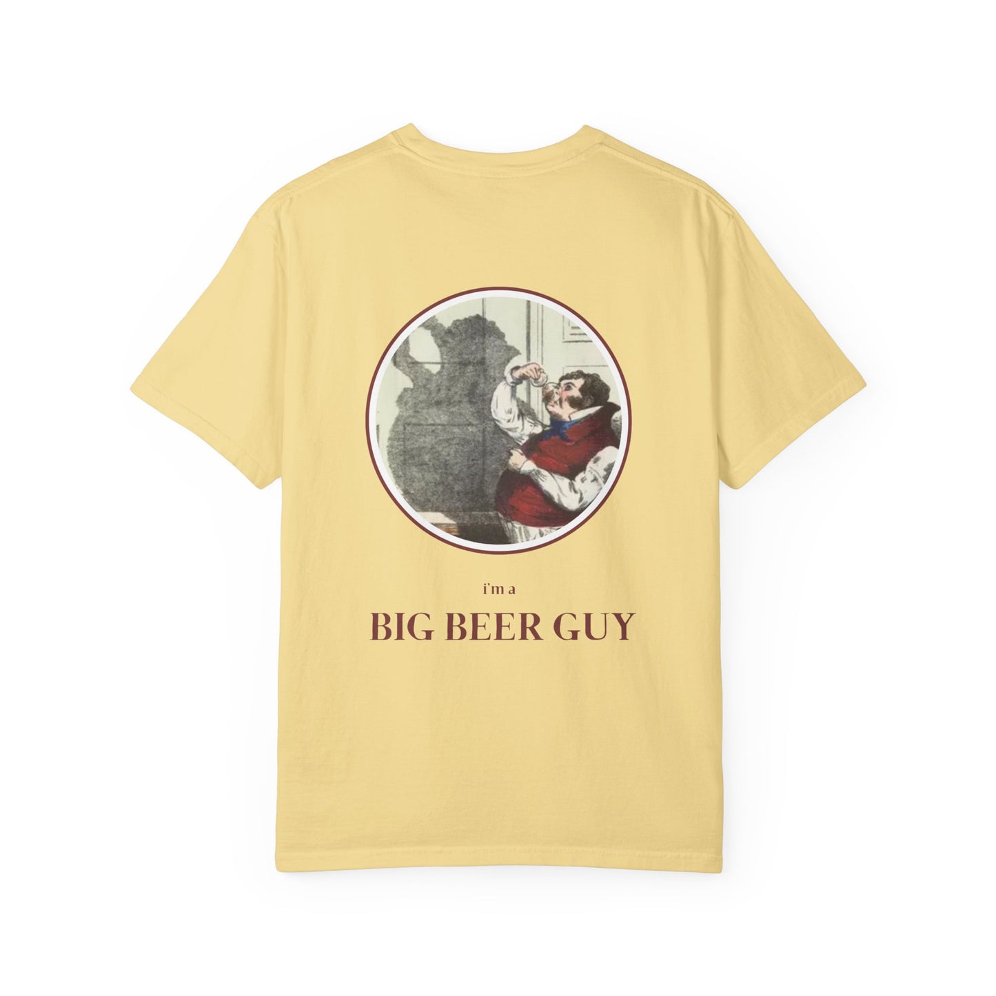 Big Beer Guy T-Shirt — Vintage Santa Holiday Beer Graphic Tee