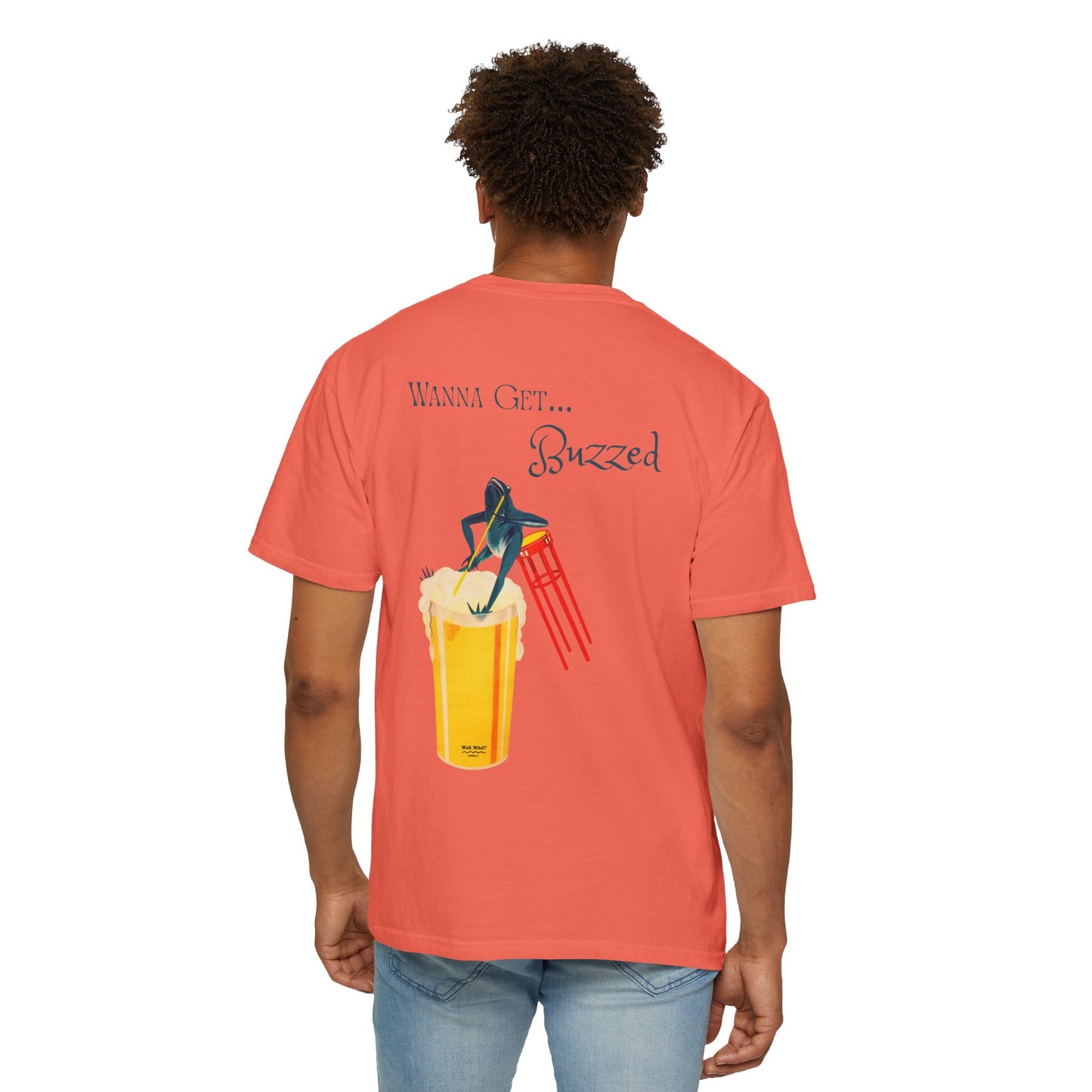 Beer T-Shirt - "Wanna Get... Buzzed" Graphic Tee