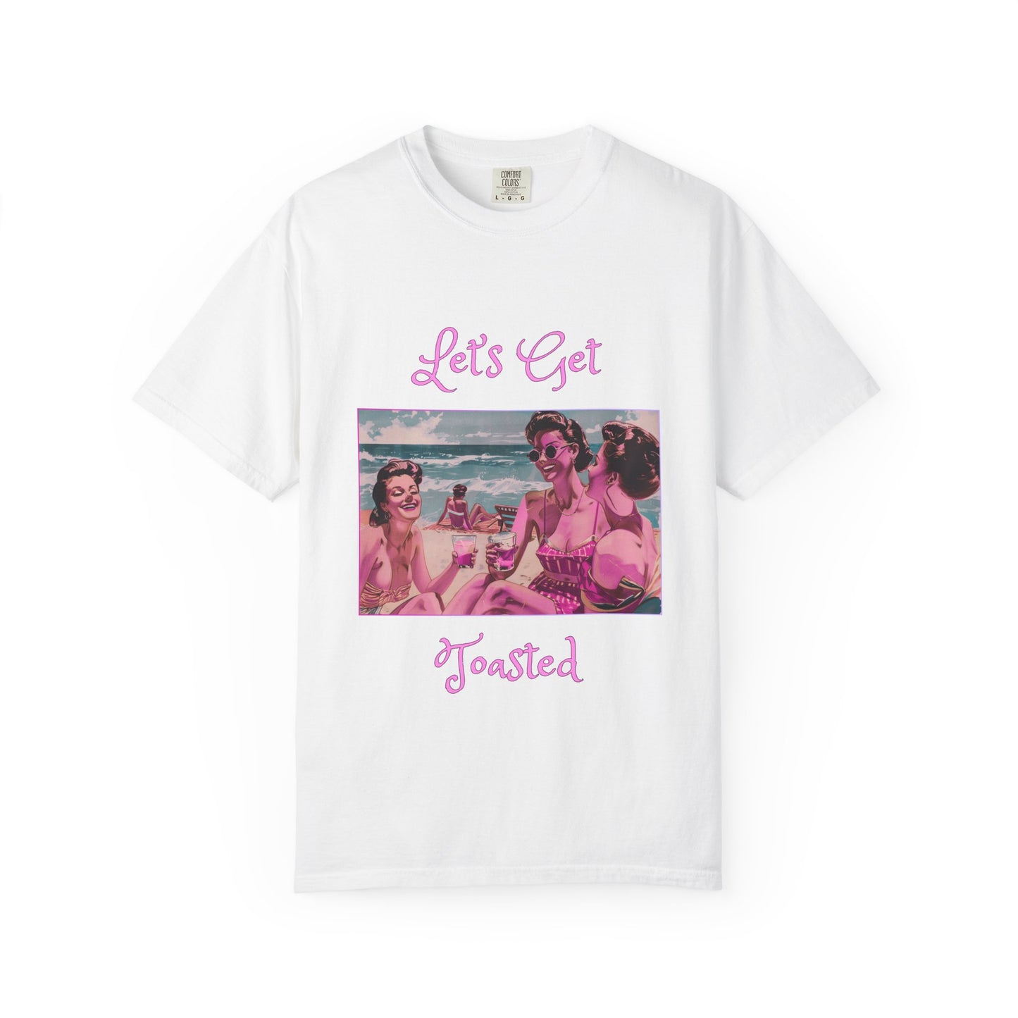 Let's Get Toasted Beach T‑Shirt