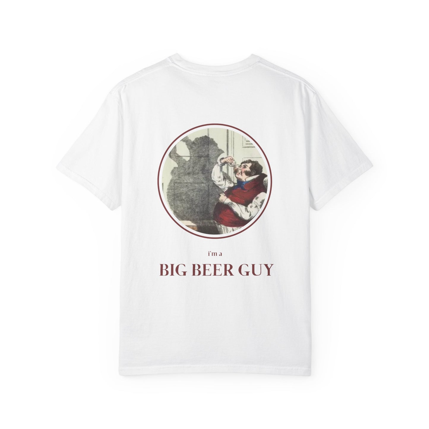 Big Beer Guy T-Shirt — Vintage Santa Holiday Beer Graphic Tee