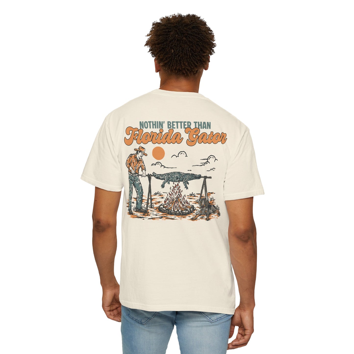 Florida Gator BBQ T-Shirt — "Nothin' Better Than" Retro Grill Tee
