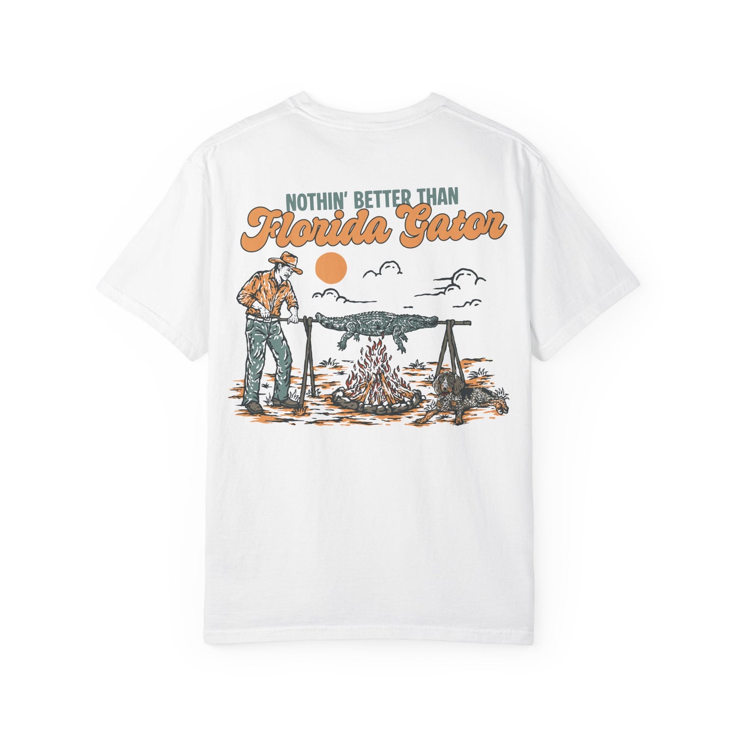 Florida Gator BBQ T-Shirt — "Nothin' Better Than" Retro Grill Tee