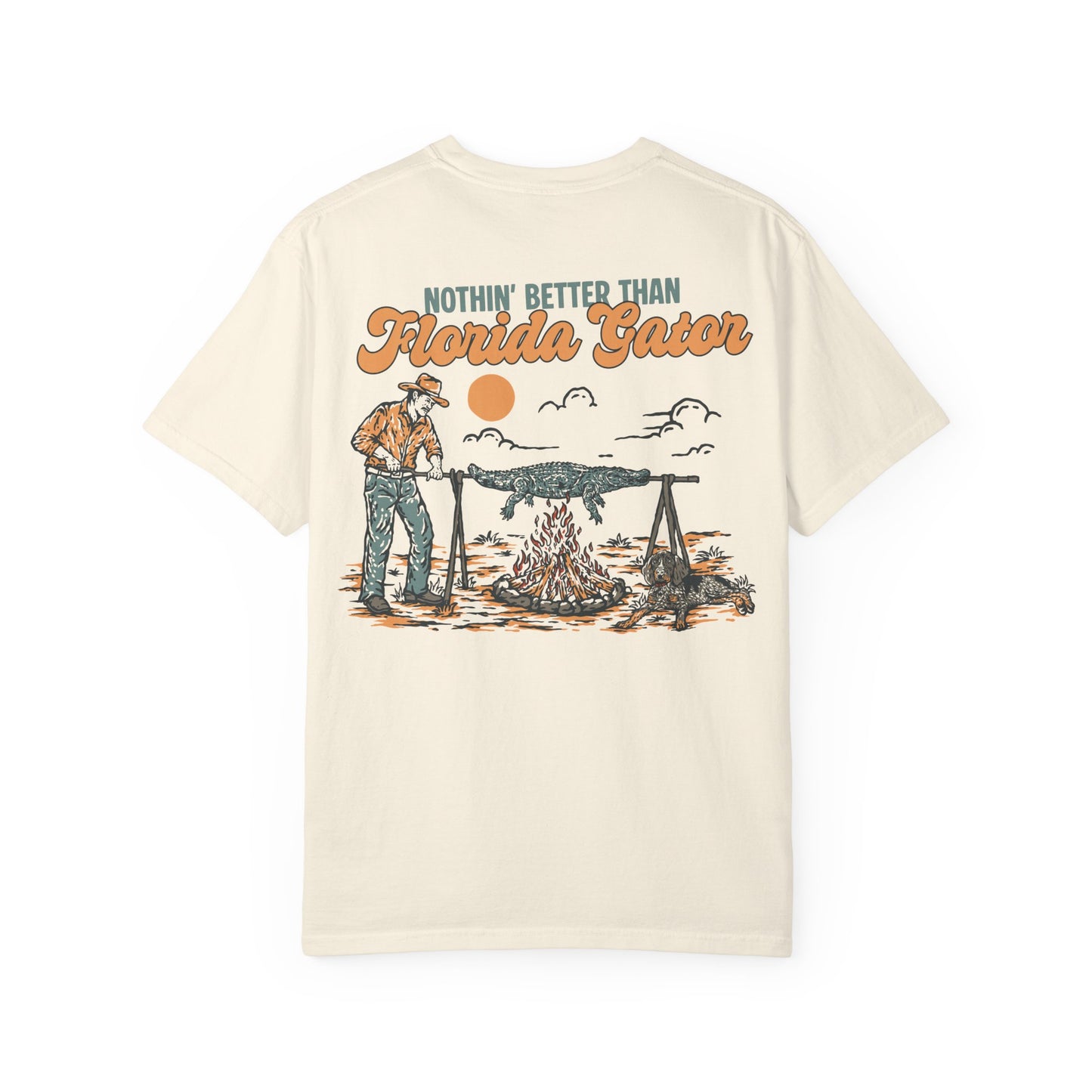 Florida Gator BBQ T-Shirt — "Nothin' Better Than" Retro Grill Tee