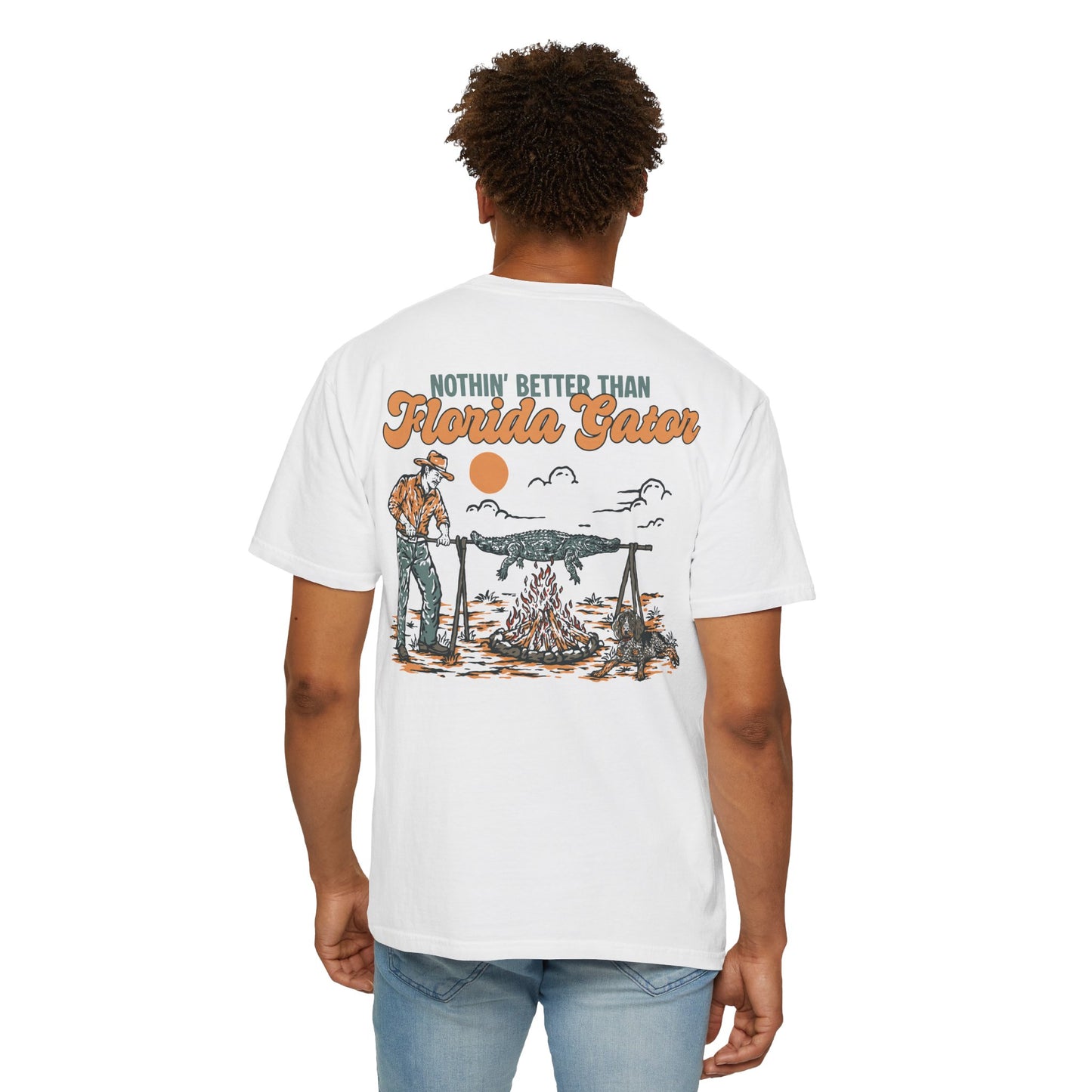 Florida Gator BBQ T-Shirt — "Nothin' Better Than" Retro Grill Tee