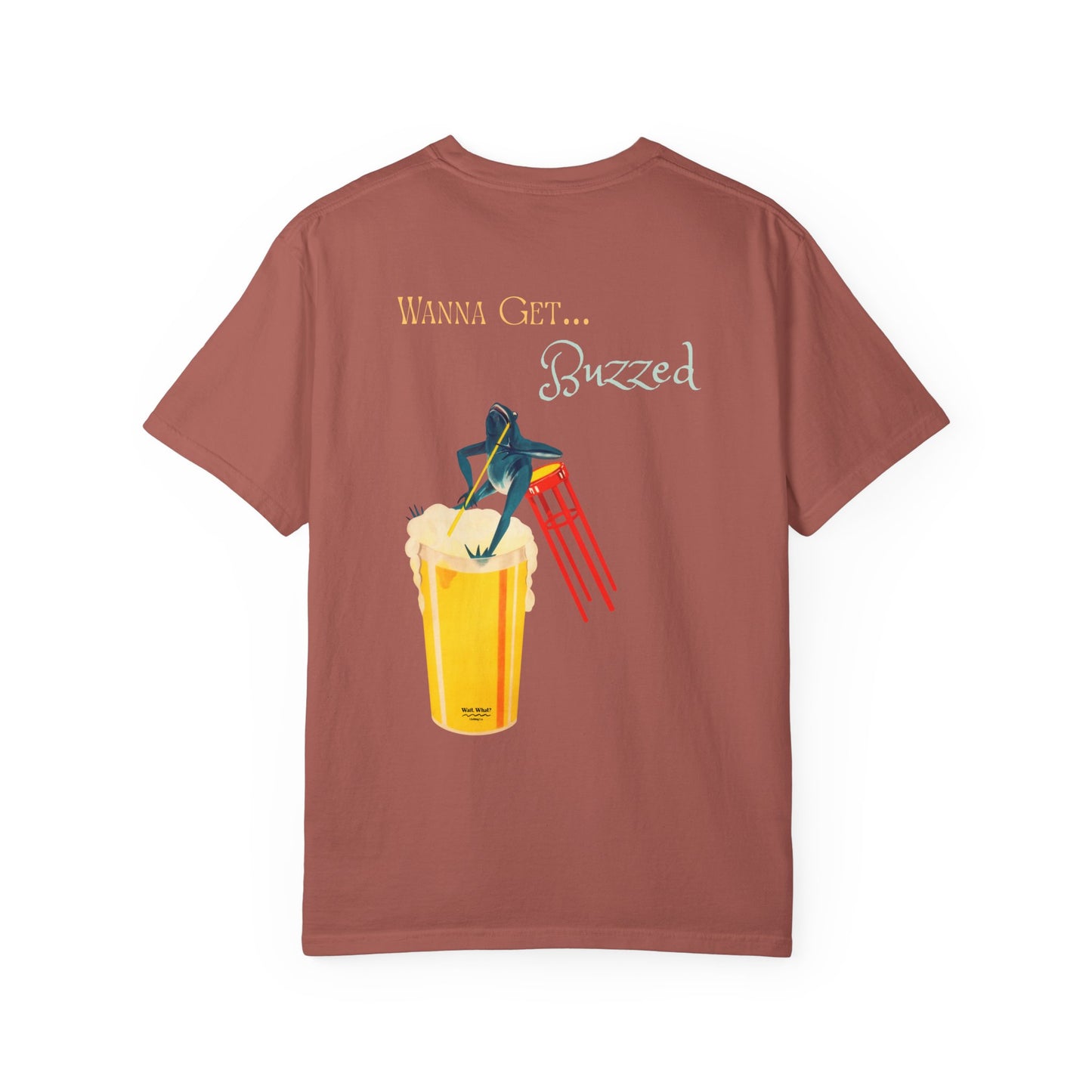 Beer T-Shirt - "Wanna Get... Buzzed" Graphic Tee