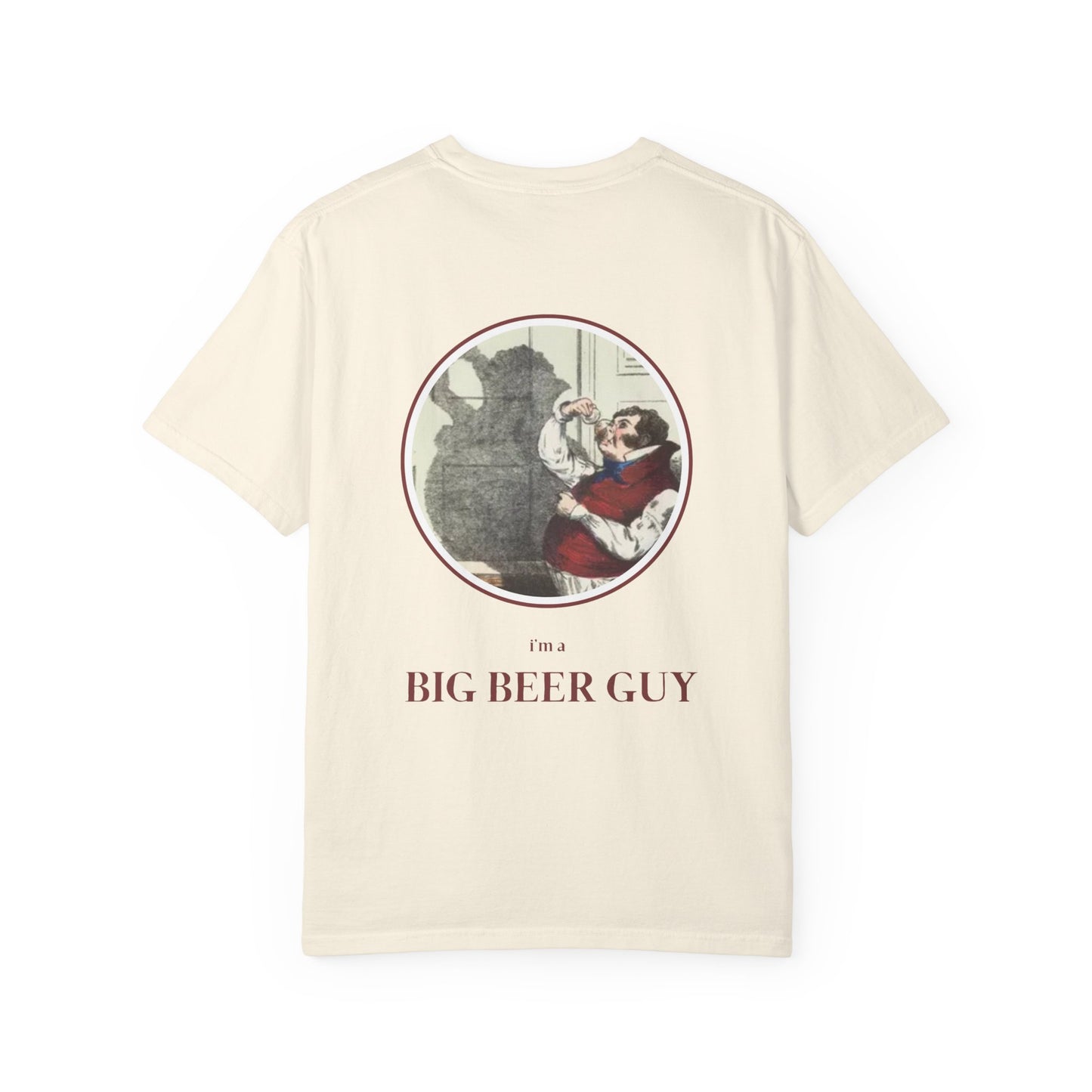 Big Beer Guy T-Shirt — Vintage Santa Holiday Beer Graphic Tee