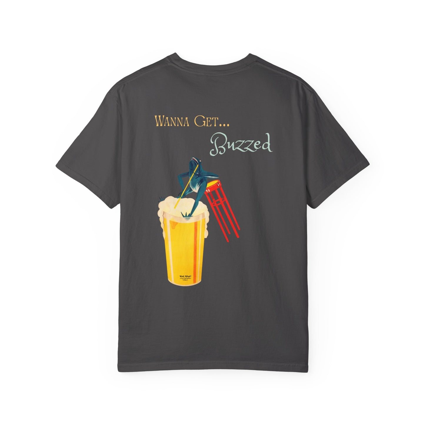 Beer T-Shirt - "Wanna Get... Buzzed" Graphic Tee