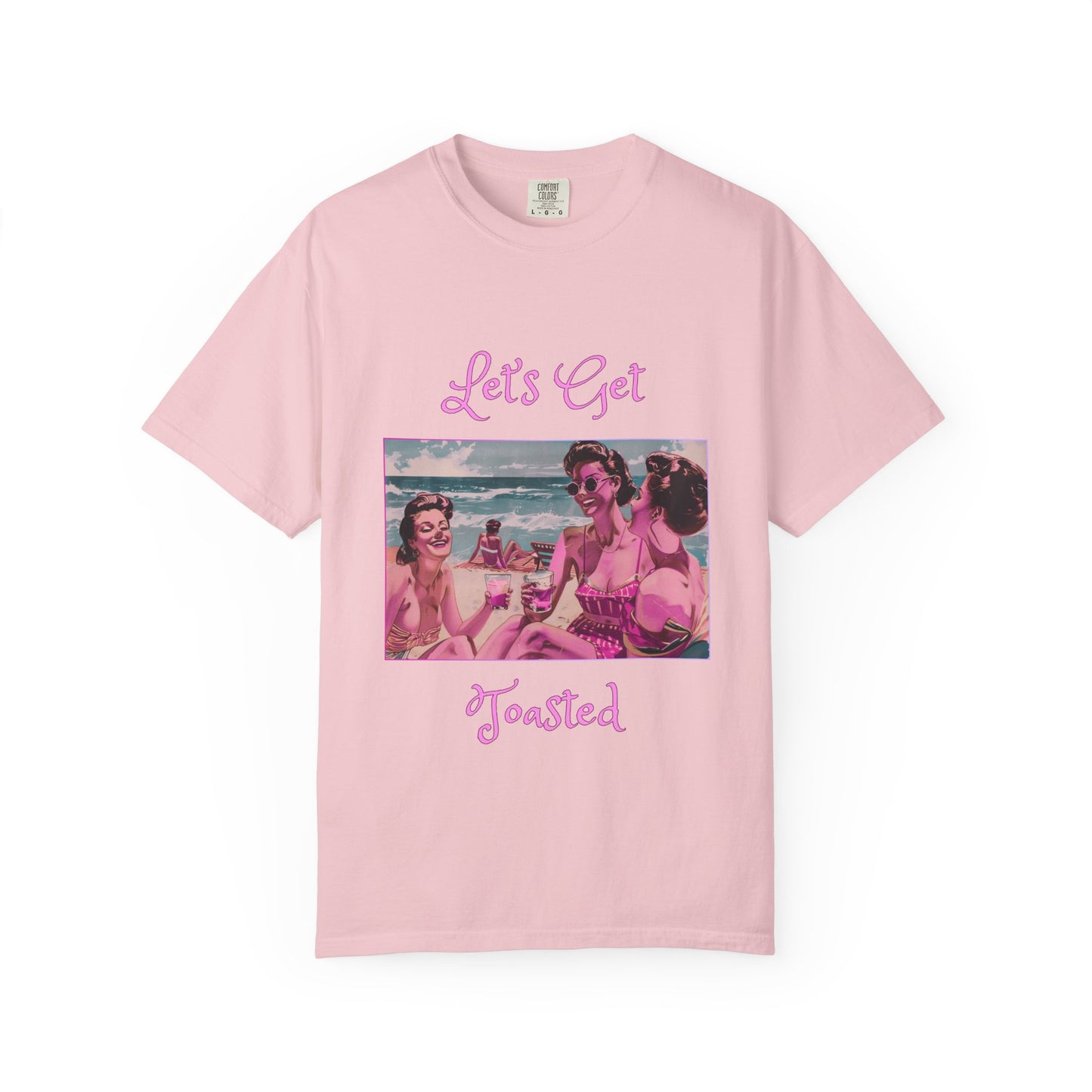 Let's Get Toasted Beach T‑Shirt