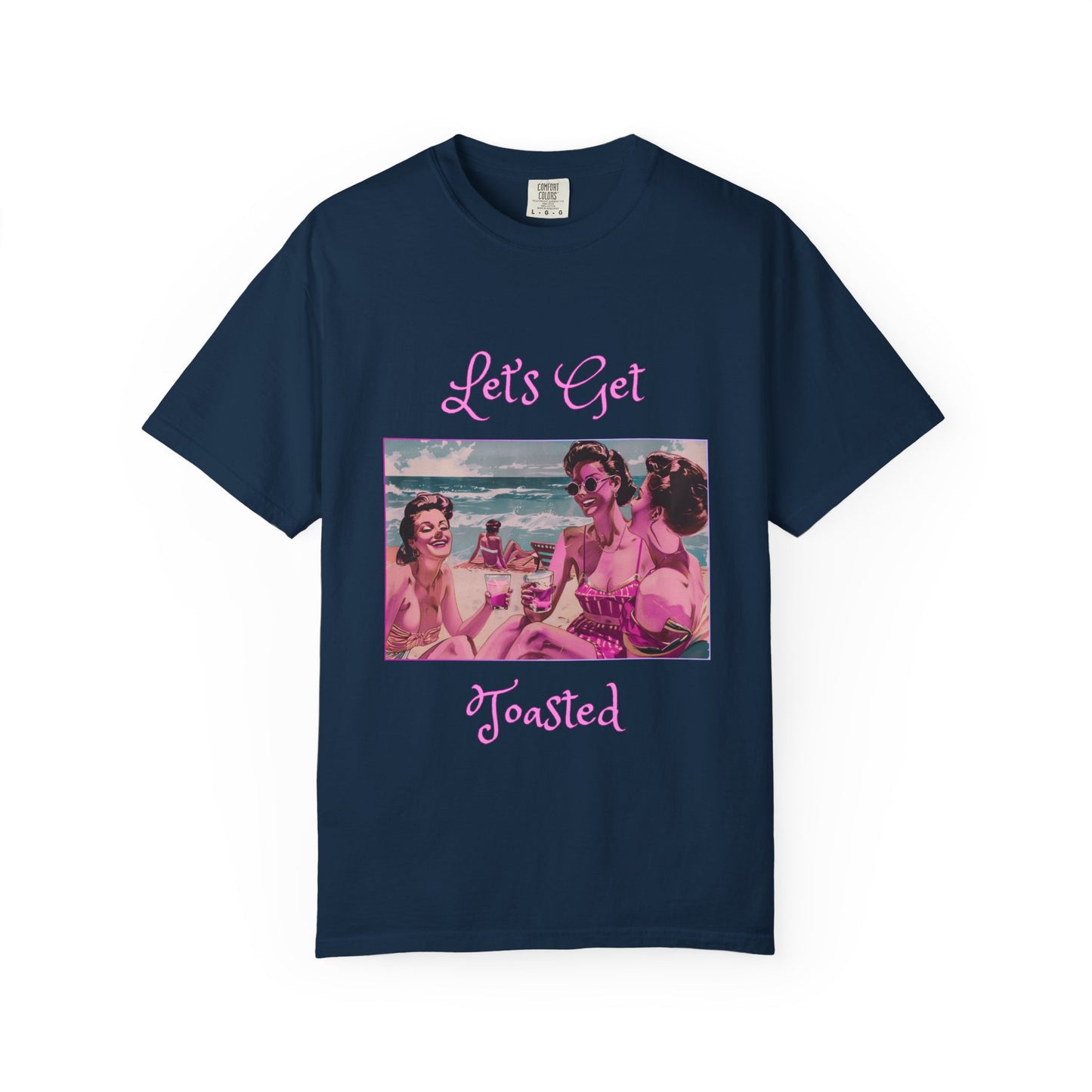 Let's Get Toasted Beach T‑Shirt