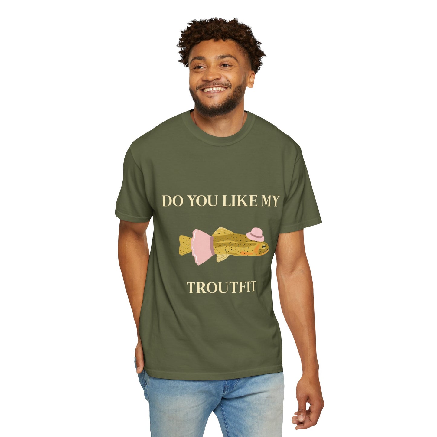 Funny 'Do You Like My Troutfit' T-shirt