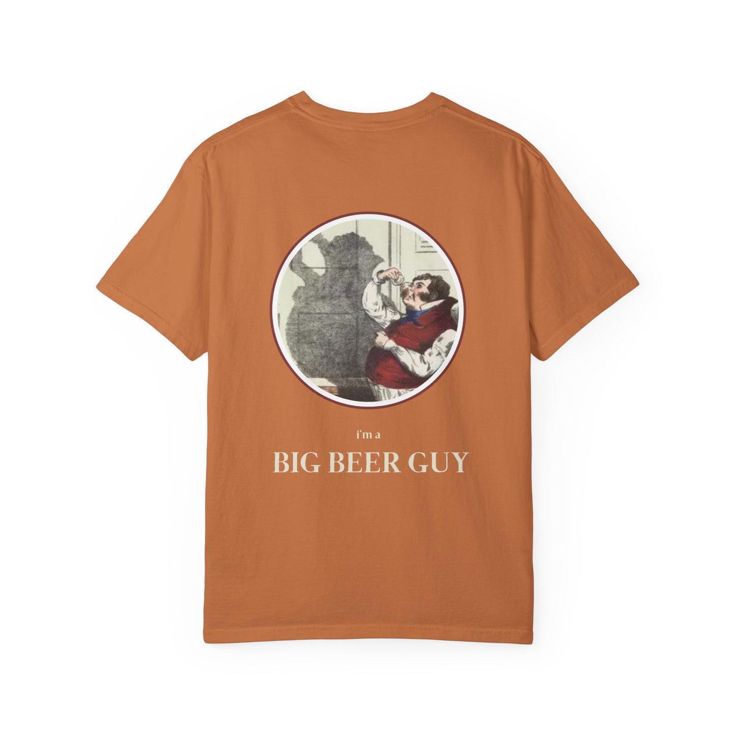 Big Beer Guy T-Shirt — Vintage Santa Holiday Beer Graphic Tee