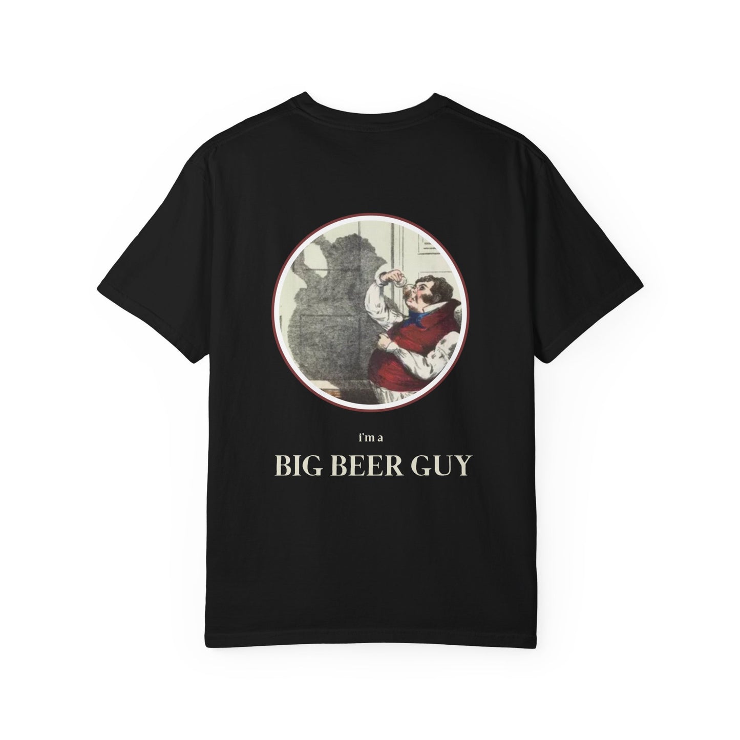 Big Beer Guy T-Shirt — Vintage Santa Holiday Beer Graphic Tee